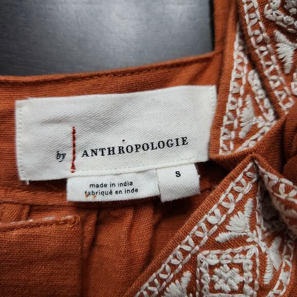Anthropologie Etude Embroidered Tank Top Size Small - Picture 3 of 6